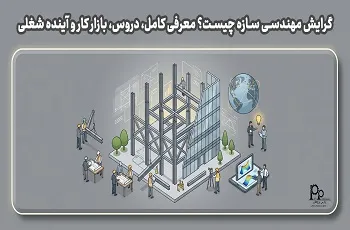 گرایش مهندسی سازه چیست؟ معرفی کامل، دروس، بازار کار و آینده شغلی