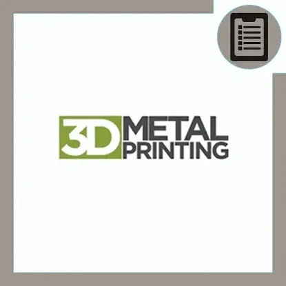 دوره آموزش پرینت سه بعدی فلزات 3D Metal Printing (ساخت افزایشی) (مهندسی عمران)