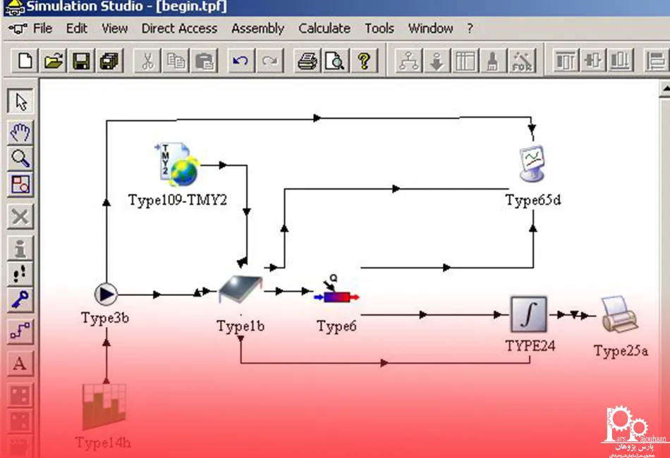 آموزش ترنسیس (TRNSYS)